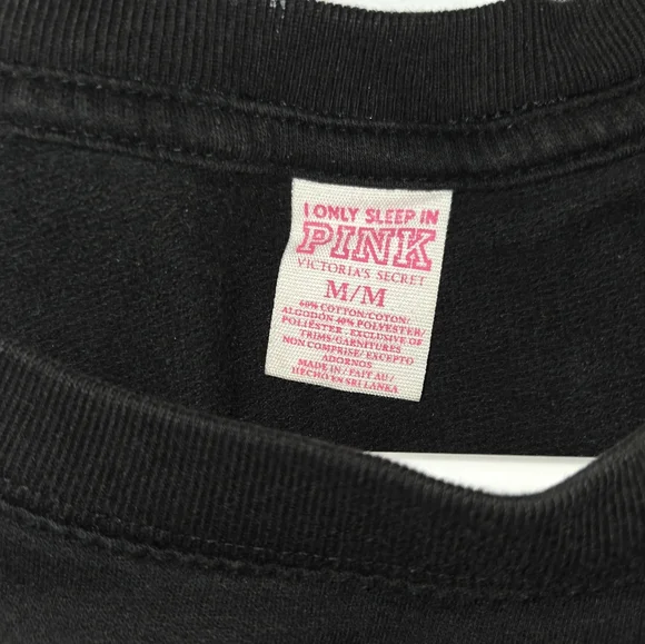 PINK Victoria's Secret Black Hoodie - Picture 2 of 6